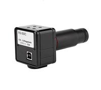 Appareil photo numérique 5MP Drive , Caméra microscope, Interface USB 2.0 haute vitesse, avec adaptateur oculaire CCD 0.5X,Prise en de Windows 2000, XP, Système