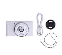 Appareil Photo Numérique 80MP, Caméscope HD avec Écran 2,8 Pouces Pivotant 270°, Zoom Numérique 18X - Vidéos 5K Stables, Autofocus Rapide, Parfait pour Voyage et Photographie