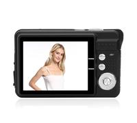 Appareil Photo numérique à Zoom 8X, Appareil Photo Portable avec écran LCD TFT de 2,7 Pouces et Microphone intégré, caméra vidéo Haute définition 1280x720, Mise au Point Automatique(Noir)