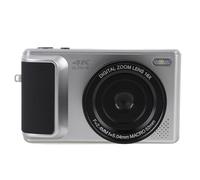 Appareil Photo Numérique, Appareil Photo Numérique à écran Rabattable 4K 64MP pour Selfie (Silver)