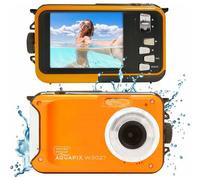Easypix Aquapix W3027-O Wave or Appareil photo numérique 5 Mill. pixel orange étanche