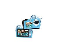 Appareil photo numérique Aquapix W3048-I Edge Iceblue 48 Mill. pixel glace, bleu caméra submersible, écran frontal