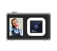 Appareil photo numérique avec résolution de 50 MP, zoom et mise au point automatique, convient pour prendre des photos à n'importe quelle distance (noir)