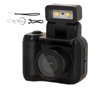 Appareil Photo numérique - Caméra numérique à Vision 1080p, 480 mAh, Petite caméra numérique à Clipser | Caméscope numérique rétro avec LED, Nouveaux modèles de caméra Rechargeable pour