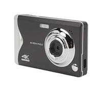 Appareil Photo Numérique, Caméra Vidéo 4K Zoom 16X 48MP avec écran LCD 3 Pouces, Appareil Photo Compact Anti-tremblement avec Lumière D'appoint et Longue Durée de Vie de la (Noir)