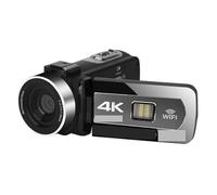 Appareil Photo Numérique, Caméras vidéo 4K Flux Mise Point Automatique 4KMP caméscope numérique ralenti Microphone Vlog Enregistrement caméscope Webcam(32G SD Card,Standard)