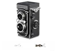 Appareil photo numérique CCD rétro, enregistrement vidéo haute définition, compact 12 x 9,5 x 5,9 cm pour étudiants, caméra de vlogging portable avec matériau ABS, compatible avec la documentation sur