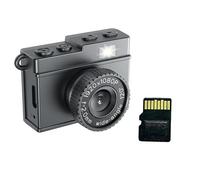 Appareil photo numérique compact avec écran lumineux de 1,2" - Bouton simple d'utilisation - Parfait pour les enfants et les adolescents pour capturer un petit appareil photo