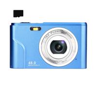 Appareil photo numérique compact DC311 avec carte TF 32 Go Blue