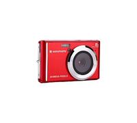 AGFA PHOTO Realishot DC5500 - Appareil Photo Numérique Compact, 24 MP, 2.4'' LCD, Zoom Digital 8x, Batterie Lithium - Rouge - Rouge