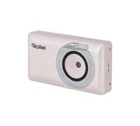 Appareil Photo Numérique Compact, Rollei Compactline Pocket Rose Caméra Digitale Compact et Léger 2,7K 50MP avec 16X Zoom Numérique & Écran 2,4" Appareil Photo pour Enfants Adolescents Débutants