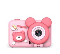 Appareil photo numérique, design ours, 26mpx de photos et vidéo fhd pour enfants