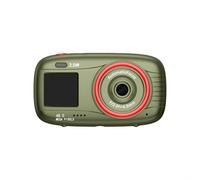 Appareil photo numérique double écran 2,5 K avec photos 48 MP, zoom 16x, écran principal de 7,6 cm, connectivité WiFi pour vlogging et voyage, prend en charge 256 Go pour carte SD (vert)