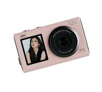Appareil photo numérique double écran 4K 80 MP Mode de prise de vue multiple Longue durée de vie de la batterie pour étudiants adolescents Budget Friendly Double écran Appareil photo numérique