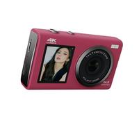 Appareil photo numérique double écran 4K 80 MP Systèmes de mise au point automatique 30 % d'autonomie prolongée pour voyage, école, activité, appareil photo numérique portable avec double écran