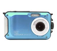 Easypix W3027-I Wave Iceblue Appareil photo numérique 30 Mill. pixel bleu glace avec accu, sacoche stabilisation d'image, vidéo
