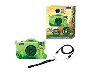 Appareil photo numérique enfant Lexibook Caméra dinosaure rechargeable USB-C écran couleur Vert