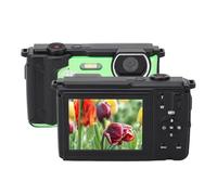 Appareil Photo Numérique FS01 pour Adultes, Appareil Photo Numérique 4K FHD, Double Objectif, Double écran LCD 2,8 Pouces et 2 Pouces, Zoom 16X, Sport Anti-tremblement