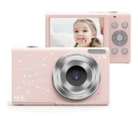 Appareil Photo Numérique Full HD 1080P 2,4 pouces 36MP Zoom 16X Rose YONIS