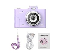 Appareil photo numérique H8 CCD 2.8 pouces HD 1080P,appareil photo DSLR pour fête étudiante,appareil photo fou portable à pixels élevés - Type Violet-Camera With 32G