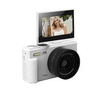 Appareil photo numérique haute résolution 75 MP vidéo 5 K Écran basculant à 180 ° Partage WiFi Zoom 18x Mise au point automatique Appareil photo numérique convivial pour les débutants
