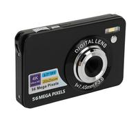 Appareil Photo Numérique HD 4K 56MP, Caméra de Vlogging Portable avec Zoom 20X, écran de 2,7 Pouces, Retardateur, Mode Rafale, Câble de Données USB, Support de Stockage de 128