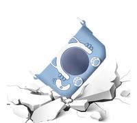 Appareil photo numérique HD pour - Silicone | Protecteur antichoc robuste en forme de chat | Protecteur de caméras d'action vidéo pour de dessin animé | Garçons