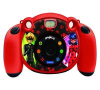 Lexibook Appareil photo 4-en-1 Miraculous Ladybug Chat Noir DJ080MI - Photo/vidéo/audio/jeux SD 32Go