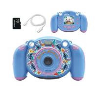 Appareil photo 4-en-1 pour enfants Disney Stitch de Lexibook avec carte SD de 8Go incluse violet TU