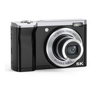 Caméra numérique 5K avec zoom optique 5X et stabilisation anti-tremblement
