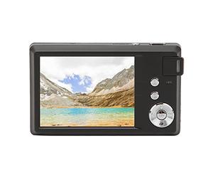 Appareil Photo Numérique LCD 3,0 Pouces 4K 48MP 16X Zoom Anti Shaking Portable HD Camera avec Port de Type C Fill Light pour Adolescents Enfants Débutants (Noir)
