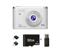 Appareil photo numérique pixelisé 6400 W avec vidéo 4K et corps léger pour un usage quotidien Appareil photo multi-scènes pour les amateurs de photographie