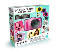 Canal Toys - Appareil photo numérique Photo Creator CLK 042 - Pop Colour rose, double objectif