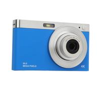 Appareil Photo Numérique Portable, 16x Zoom Compact Caméra, Lumière de Remplissage pour Voyage (BLUE)