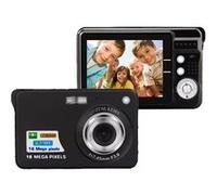 Appareil Photo Numérique Portable 18MP Zoom 8x + SD 8Go Noir