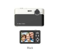 Appareil photo numérique portable avec sac de transport,caméscope vidéo,photo 40MP,n'aime 16X,anti-tremblement,grand écran TFT 1080 "",chargement USB,2.4 P - Type Black-With 16G TF Card
