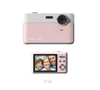 Appareil photo numérique portable avec sac de transport,caméscope vidéo,photo 40MP,n'aime 16X,anti-tremblement,grand écran TFT 1080 "",chargement USB,2.4 P - Type Pink-With 16G TF Card