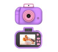 Appareil photo numérique portable pour tout-petits,écran IPS 2 pouces,chargement USB avec lanière,caméra de tourisme avant et arrière,jouet pour enfants - Type B