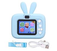 Appareil Photo numérique pour Enfants 20MP HD Avant arrière Double Prise de Vue AI Photographie Intelligente Selfie Jouet avec Enregistrement vidéo 1080P Chargement USB pour (Bleue)