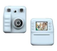 Appareil photo numérique pour enfants à haute définition avec fonction d'impression + papier d'impression quadrichrome, couleur bleue