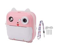 Appareil Photo numérique pour Enfants avec Impression instantanée 24 MP, 5 V, résolution 1080p/720p, écran 2,4 Pouces, Port USB, idéal pour Filles, garçons et Tout-Petits. (Rose)