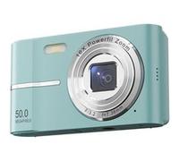 Appareil photo numérique pour enfants, design rétro, compact et portable,avec carte SD de 32 Go, couleur verte