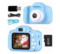 Appareil Photo Numérique Pour Enfants, Double Objectif, Écran Tactile De 2 Pouces, 1080p, Mini Caméra Vidéo, Jouets Éducatifs, Photographie, Cadeaux D'Anniversaire Pour Enfants
