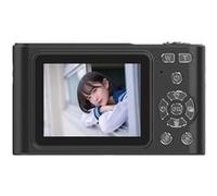 Appareil photo numérique pour enfants et élèves H15, style rétro 4K, sans carte SD, couleur noire