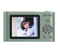 Appareil photo numérique pour enfants et élèves H15, style rétro 4K, sans carte SD, couleur verte