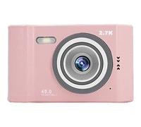 Appareil photo numérique pour enfants, style rétro CCD, 48 mégapixels, sans carte SD, couleur rose Rose