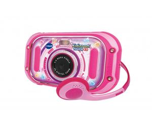 Appareil photo numérique pour enfants VTech KidiZoom Touch 5.0 rose avec écran tactile et fonctionnalités avancées