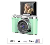Appareil photo numérique pour la photographie, caméra de vlogging 4K avec écran rabattable à 180°, 16x, filtre CCD T3Y4, zoom compact