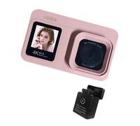 Appareil Photo numérique Rechargeable 4K, résolution 64 Double Affichage, 18x, Portable pour Les activités de Plein air des Adolescents, Appareil Photo numérique Double écran