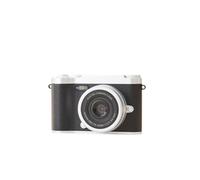 Appareil photo numérique rétro 4K, appareil photo numérique compact connectable au téléphone portable, zoom optique 16x, écran de 2,3 pouces, batterie rechargeable intégrée et carte TF de 512 Go.